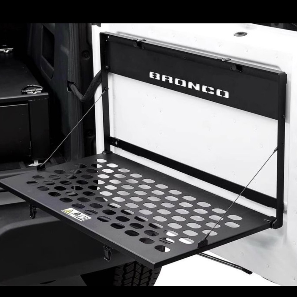 Ford Bronco rear door table Authentic Bronco table